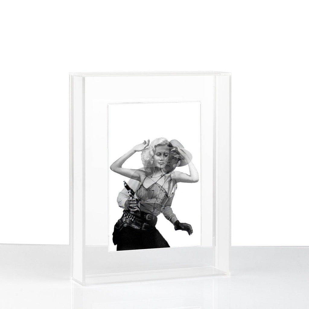 Raise Your Hands by B. Shawn Cox 4x6" Framed In Your Choice of Magnetic Float Frame - Liza Pruitt