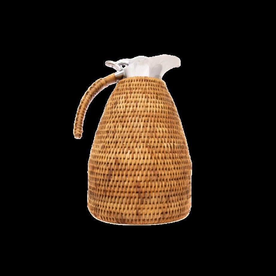 Rattan Coffee Thermos - Liza Pruitt