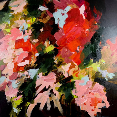 Reckless Sprout | 36" h x 36" w - Liza Pruitt