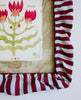 Red Crocus | 12" h x 14" w | Framed - Liza Pruitt