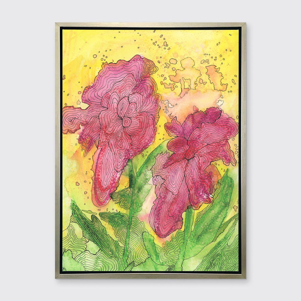 Red Ranunculus - Open Edition Canvas Print - Liza Pruitt