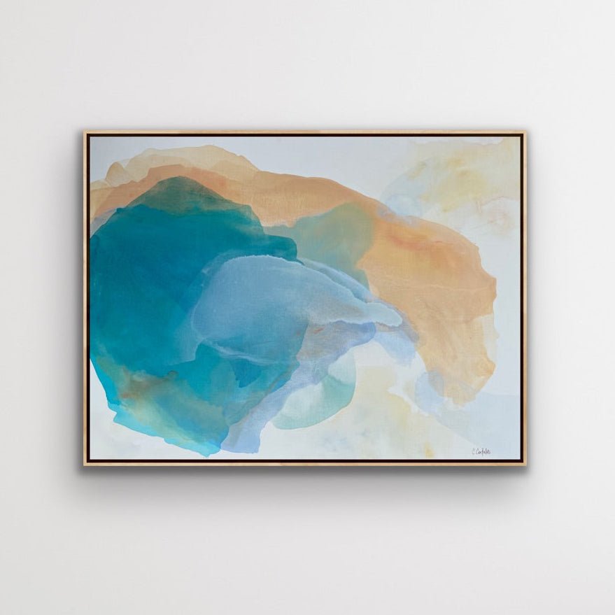 Reflections on Clear Waters | 30" h x 40” w | Framed - Liza Pruitt