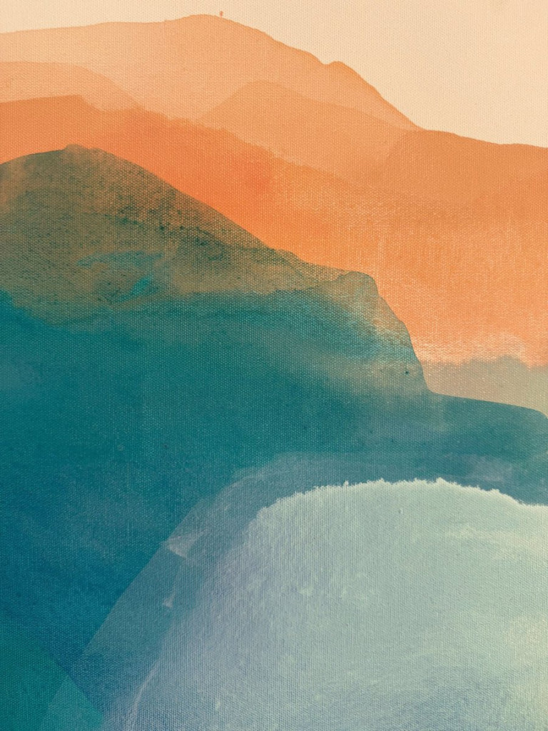 Reflections on Clear Waters | 30" h x 40” w | Framed - Liza Pruitt