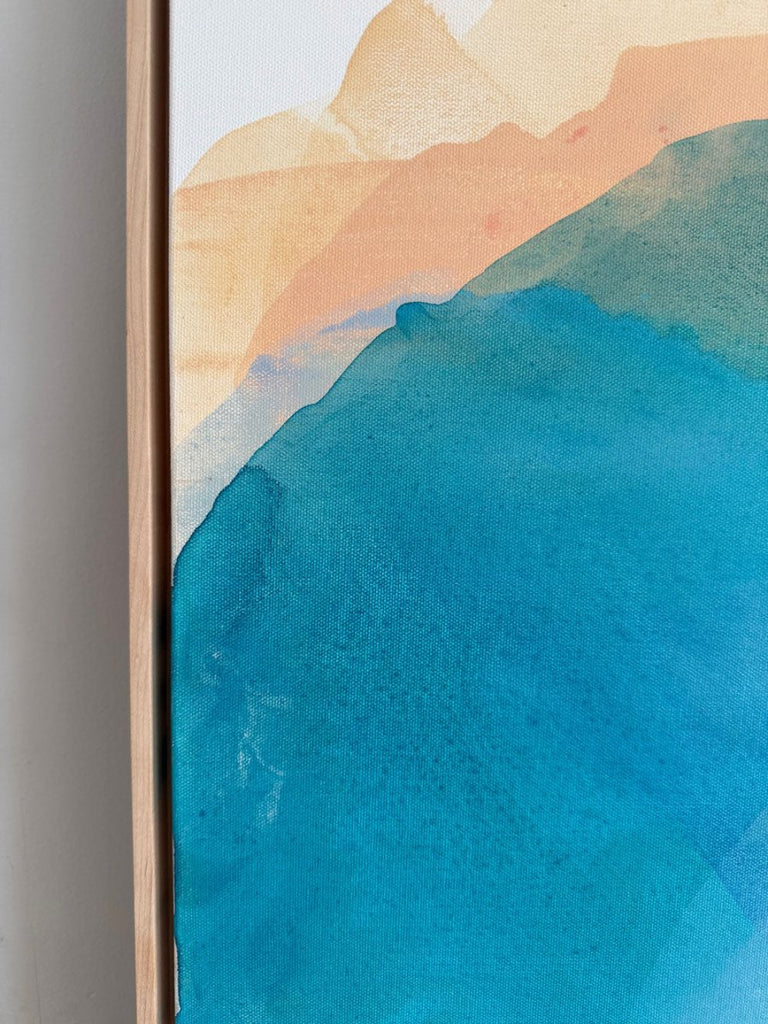 Reflections on Clear Waters | 30" h x 40” w | Framed - Liza Pruitt