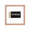 Republique Framed Print - Liza Pruitt