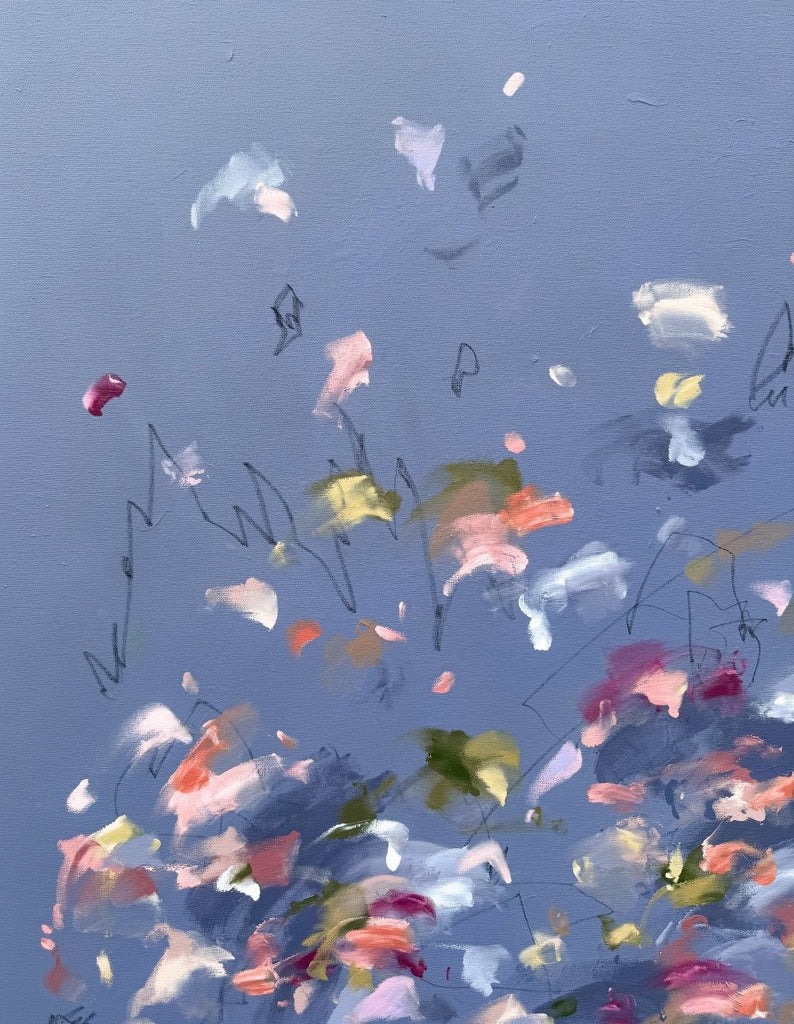 Revelry | 48" h x 36" w - Liza Pruitt