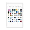 Richmond Vintage City Framed Print - Liza Pruitt