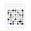 Richmond Vintage City Framed Print - Liza Pruitt