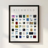 Richmond Vintage City Framed Print - Liza Pruitt
