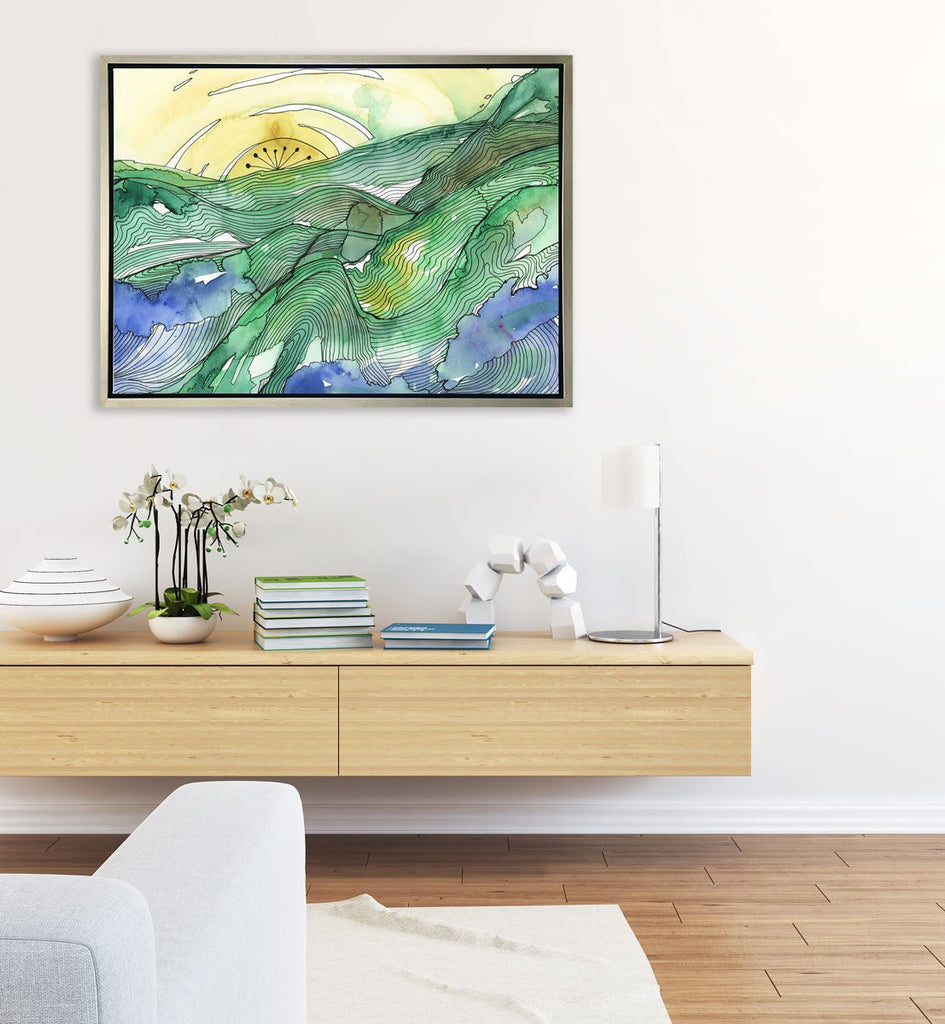 Rising - Open Edition Canvas Print - Liza Pruitt