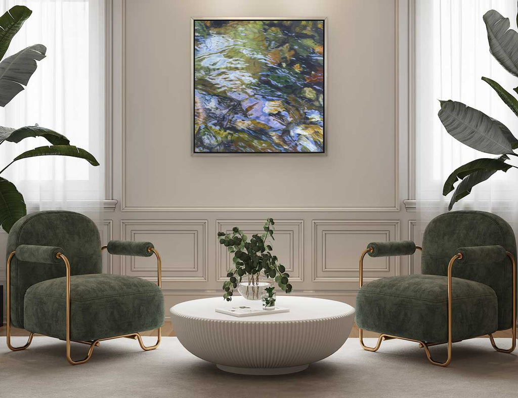 Rocky River 7 - Open Edition Canvas Print - Liza Pruitt