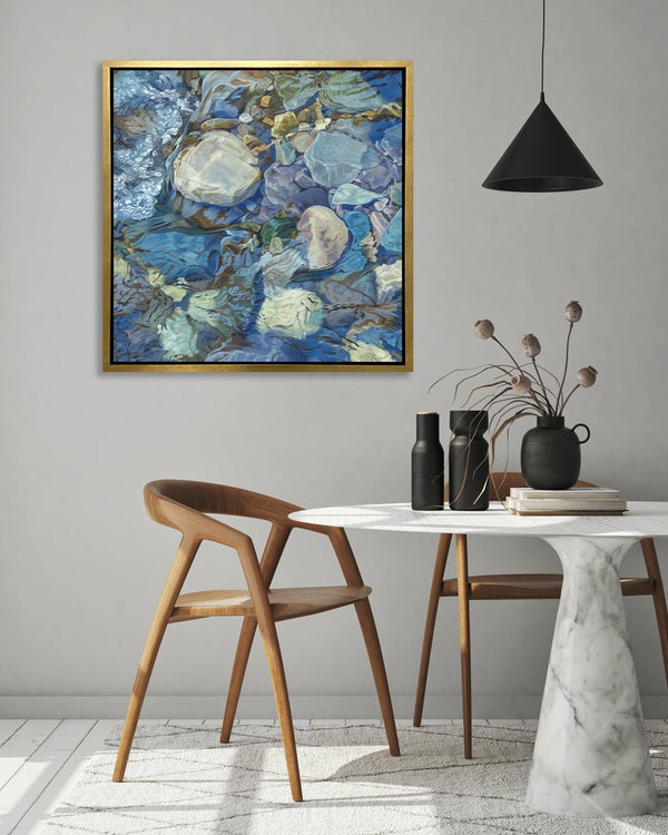 Rocky River 9 - Limited Edition Canvas Print - Liza Pruitt