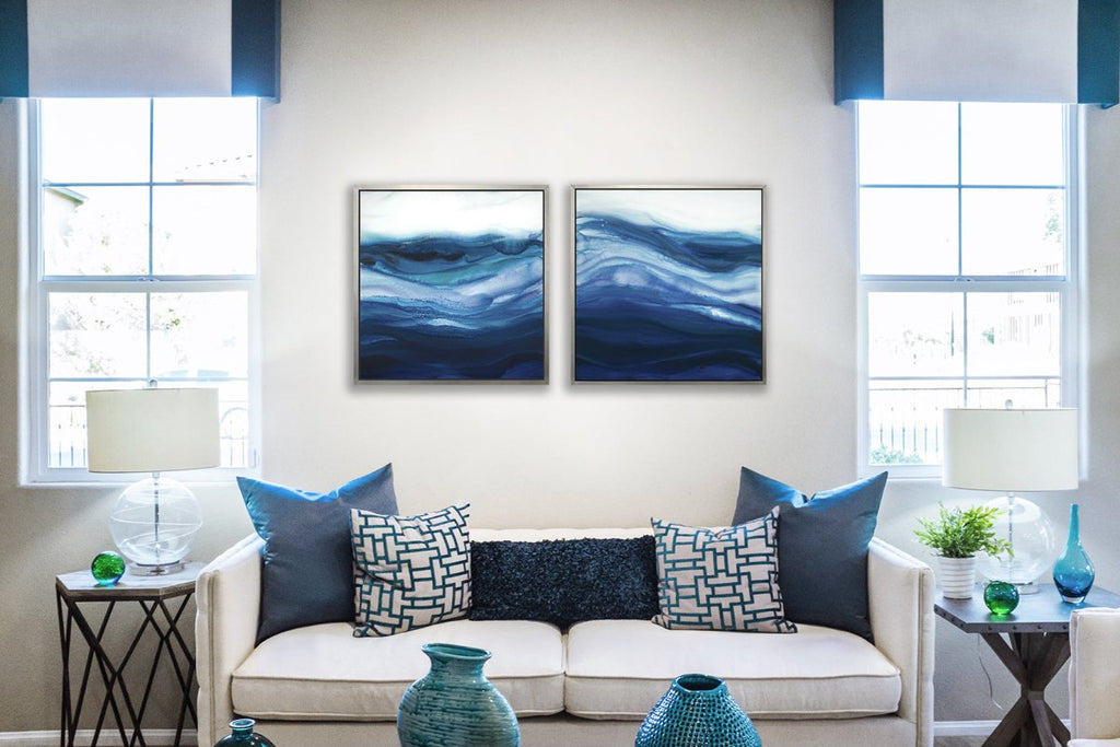 Rolling Surf I - Open Edition Canvas Print - Liza Pruitt