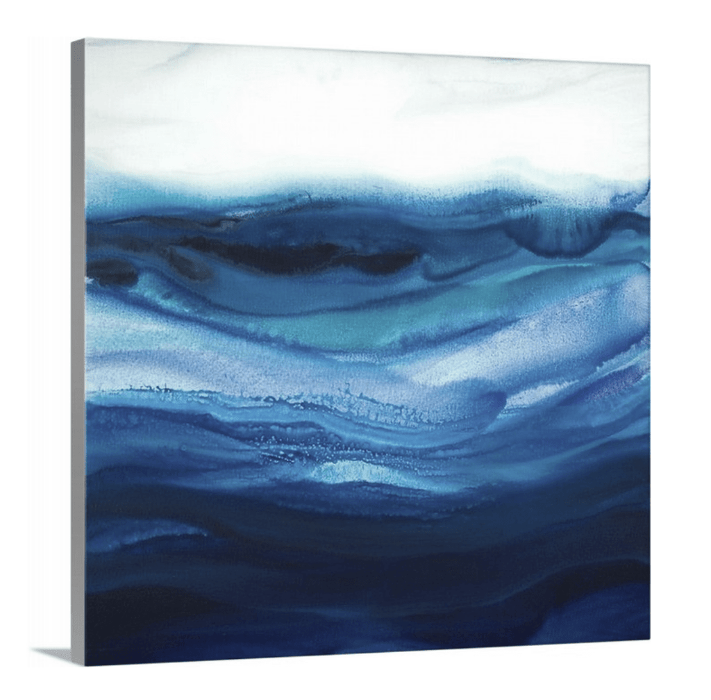 Rolling Surf I - Open Edition Canvas Print - Liza Pruitt