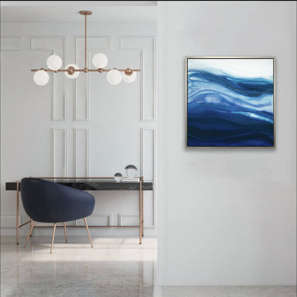 Rolling Surf II - Open Edition Canvas Print - Liza Pruitt