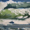Rolling Waves | 12" h x 12" w - Liza Pruitt
