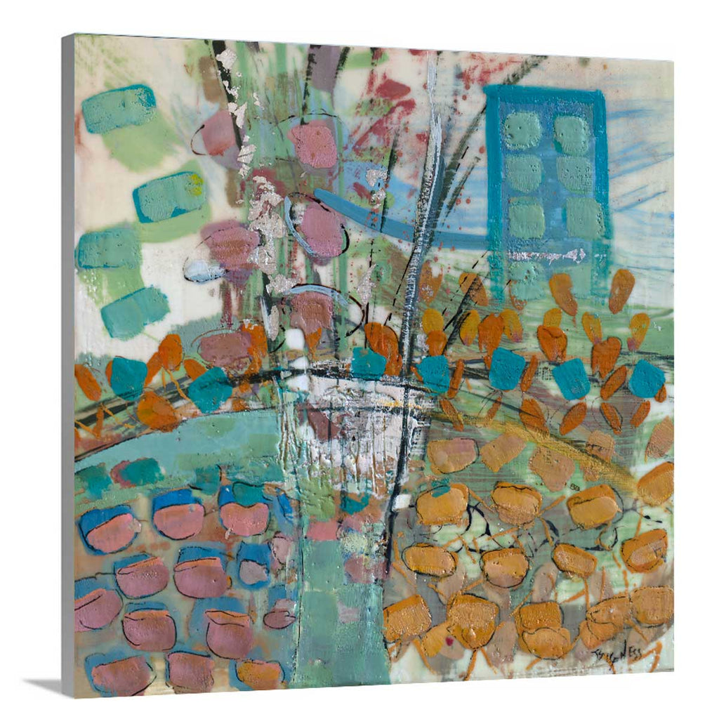 Rooftop Gardens - Open Edition Canvas Print - Liza Pruitt