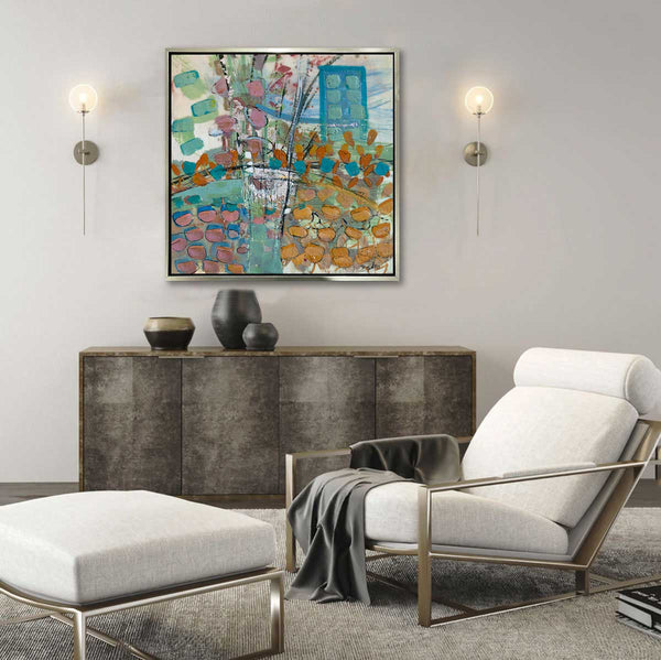 Rooftop Gardens - Open Edition Canvas Print - Liza Pruitt