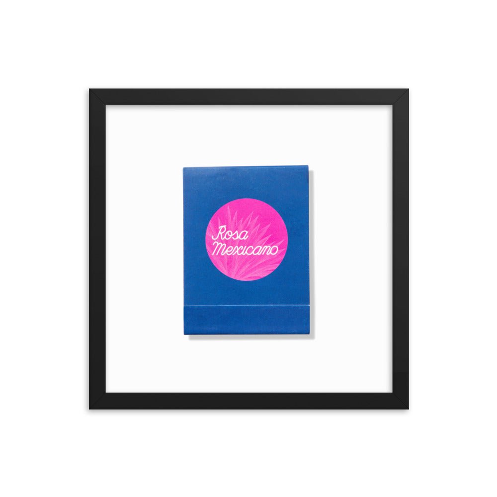 Rosa Mexicano Framed Print - Liza Pruitt