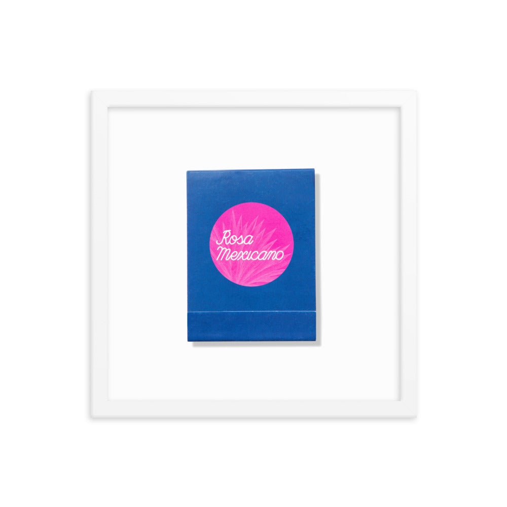 Rosa Mexicano Framed Print - Liza Pruitt