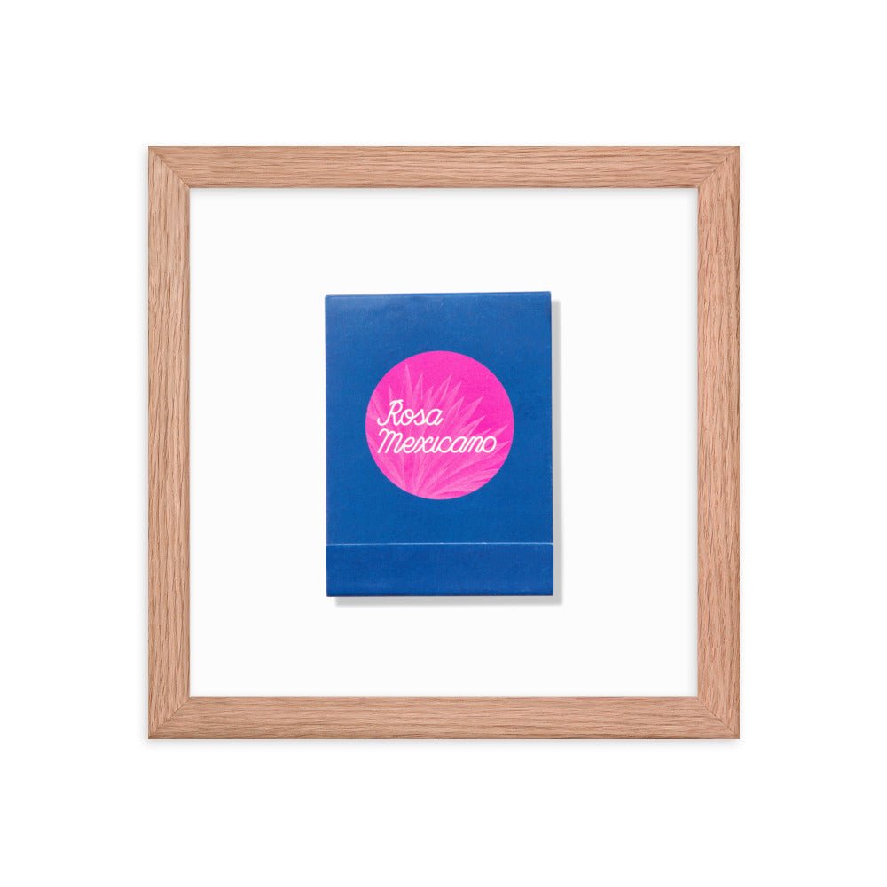Rosa Mexicano Framed Print - Liza Pruitt
