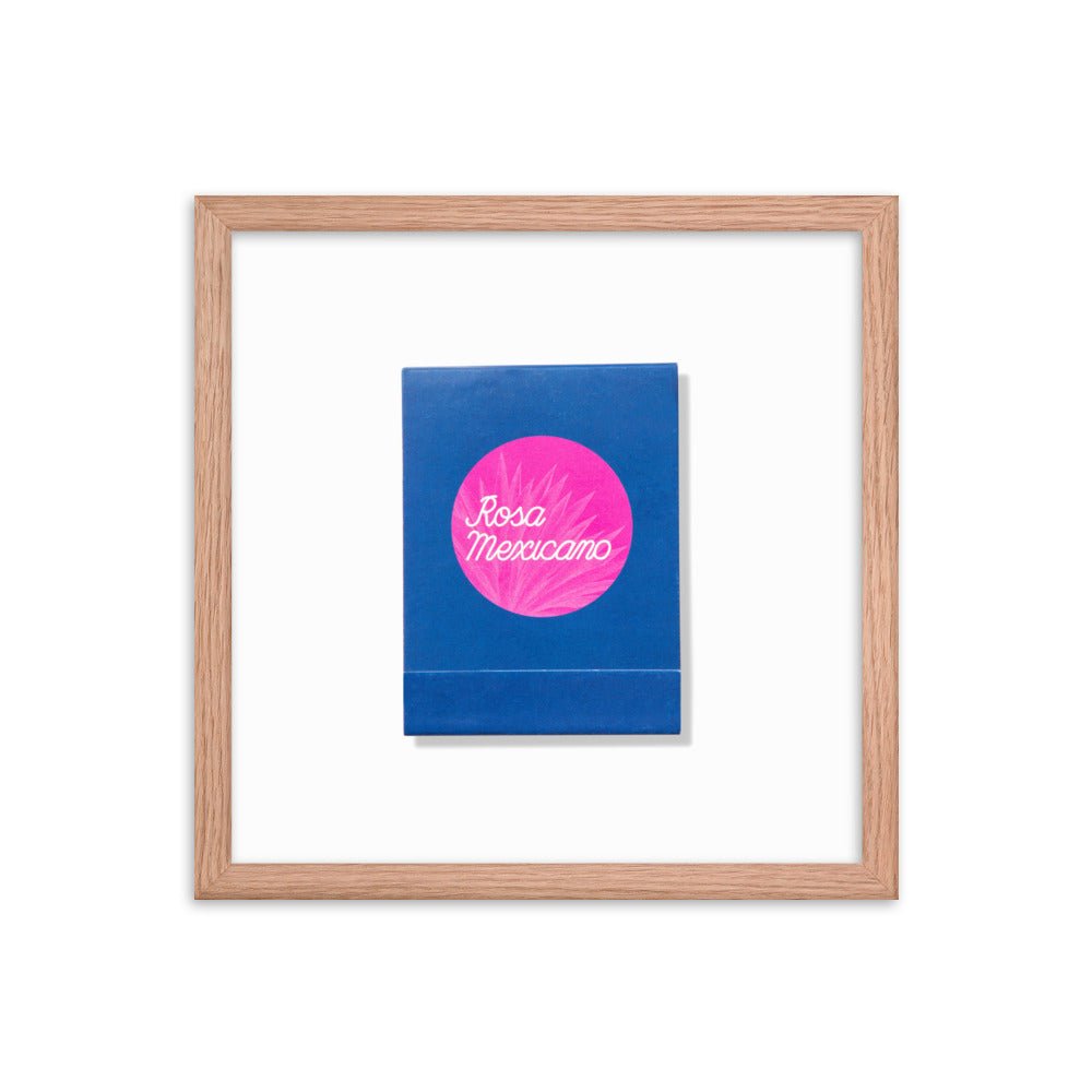 Rosa Mexicano Framed Print - Liza Pruitt