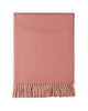 Rose 100% Baby Alpaca Throw Blanket - Persimmon - Liza Pruitt