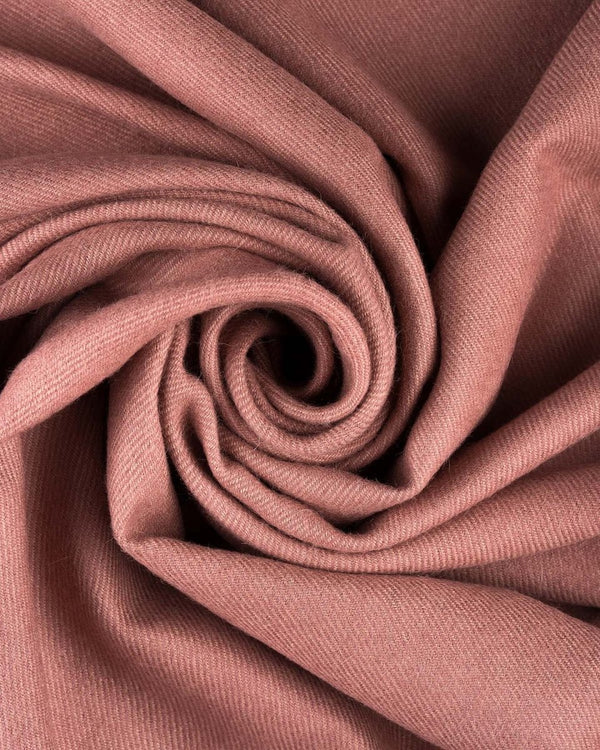 Rose 100% Baby Alpaca Throw Blanket - Persimmon - Liza Pruitt