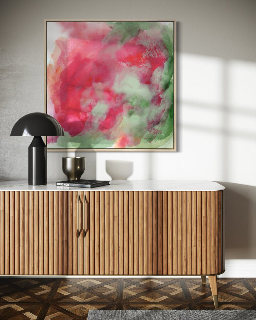 Rose Cascade - Open Edition Canvas Print - Liza Pruitt