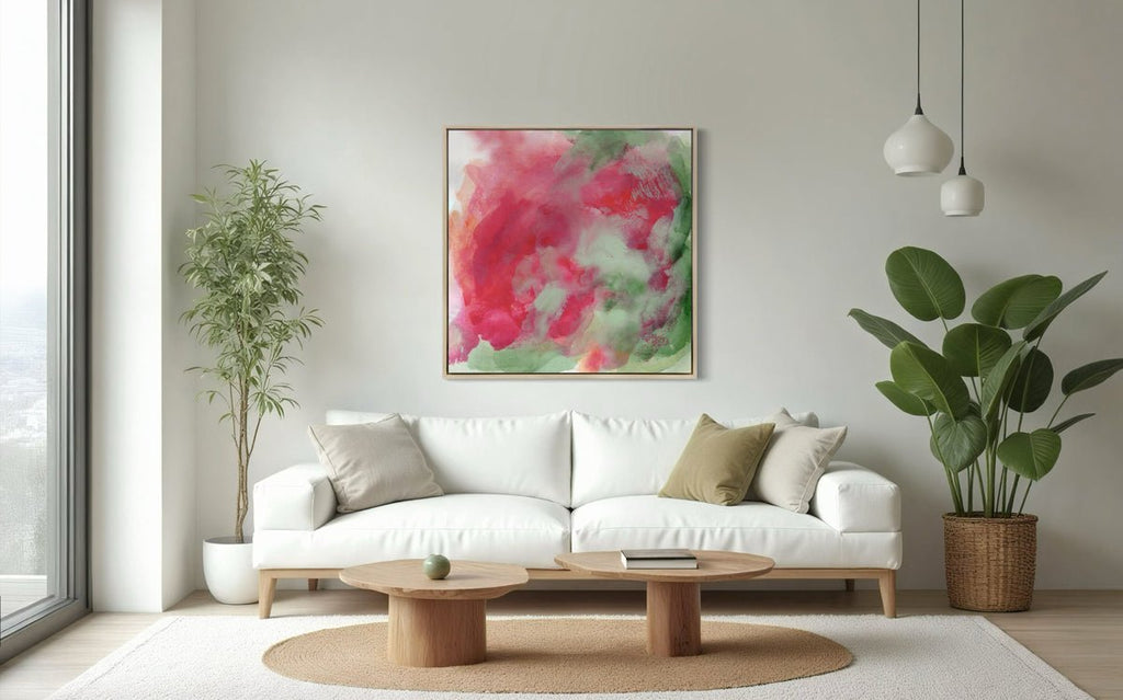 Rose Cascade - Open Edition Canvas Print - Liza Pruitt