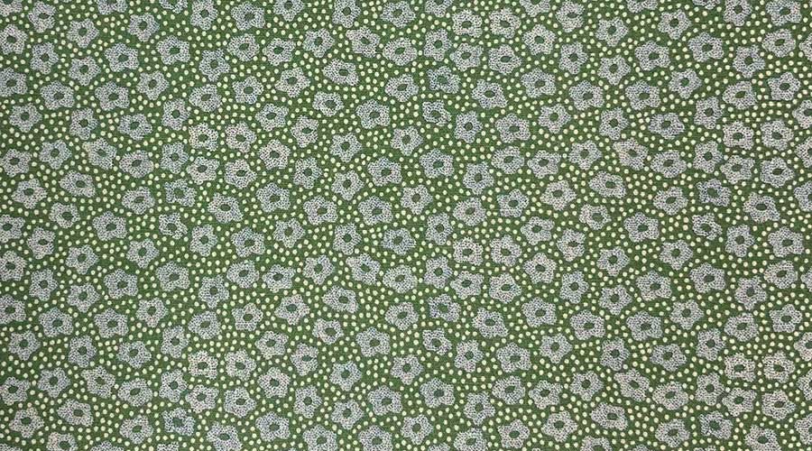 Rose Dots in Blue/Green by Jane Shelton Pillow - Liza Pruitt