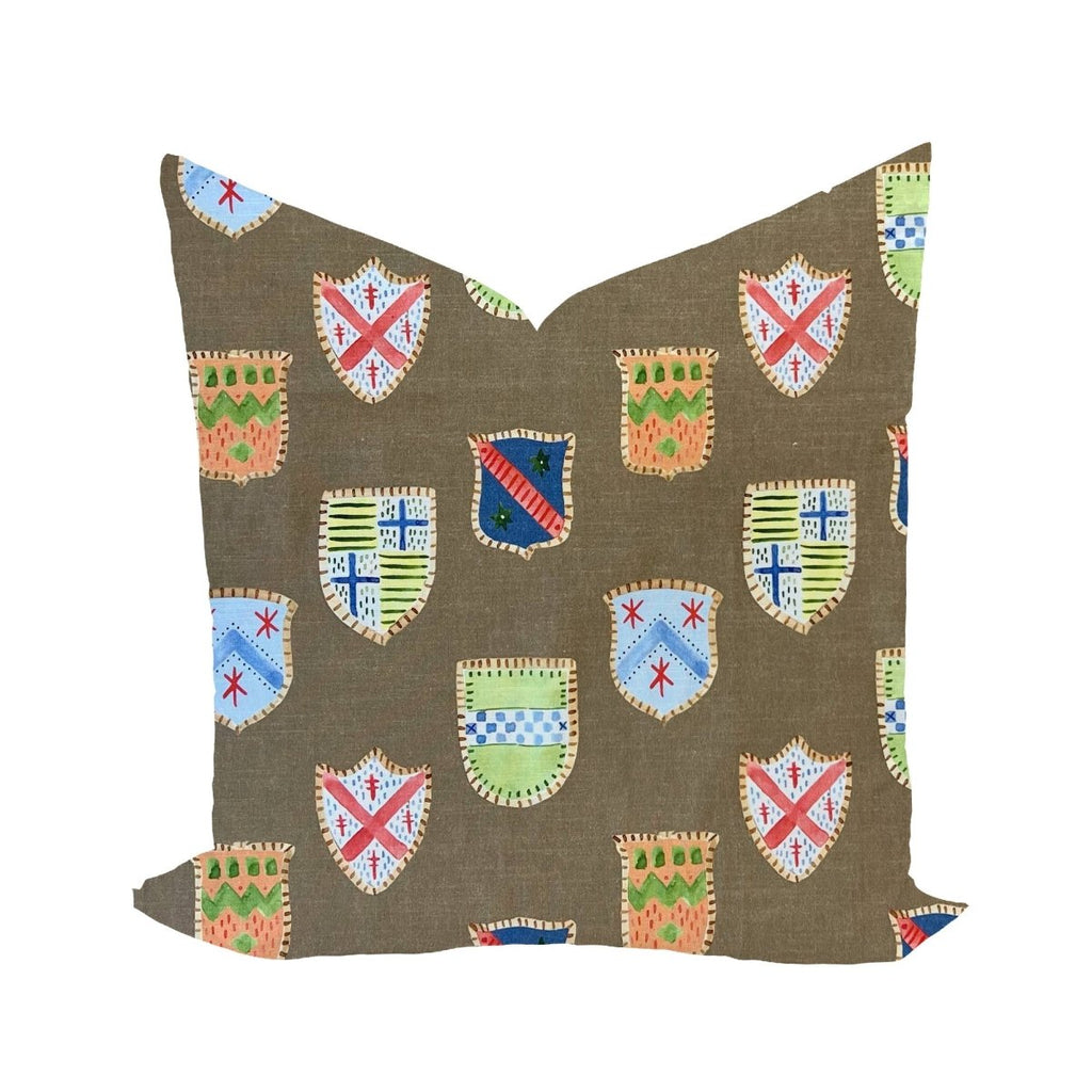 Ruffin in Burlap Pillow Cover by Camilla Moss - Liza Pruitt