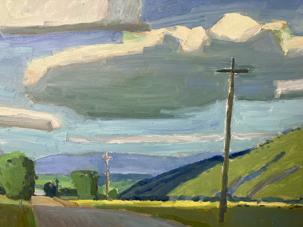 Rural Road | 24" h x 30" w - Liza Pruitt
