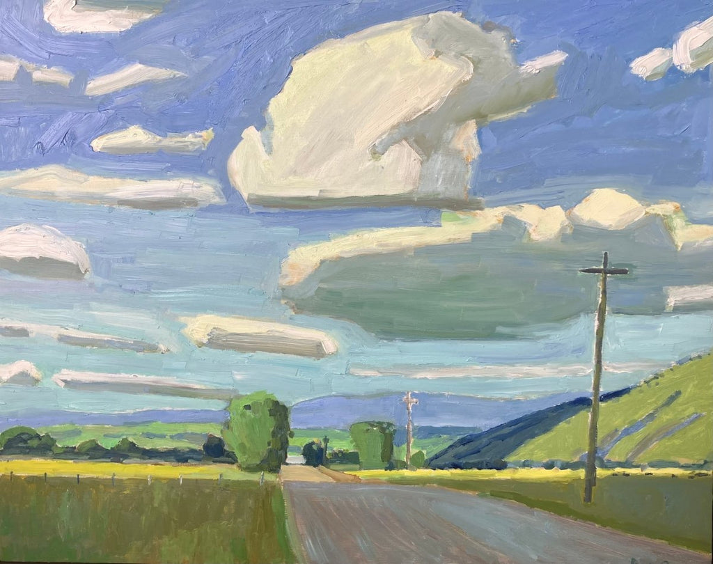 Rural Road | 24" h x 30" w - Liza Pruitt