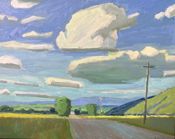 Rural Road | 24" h x 30" w - Liza Pruitt