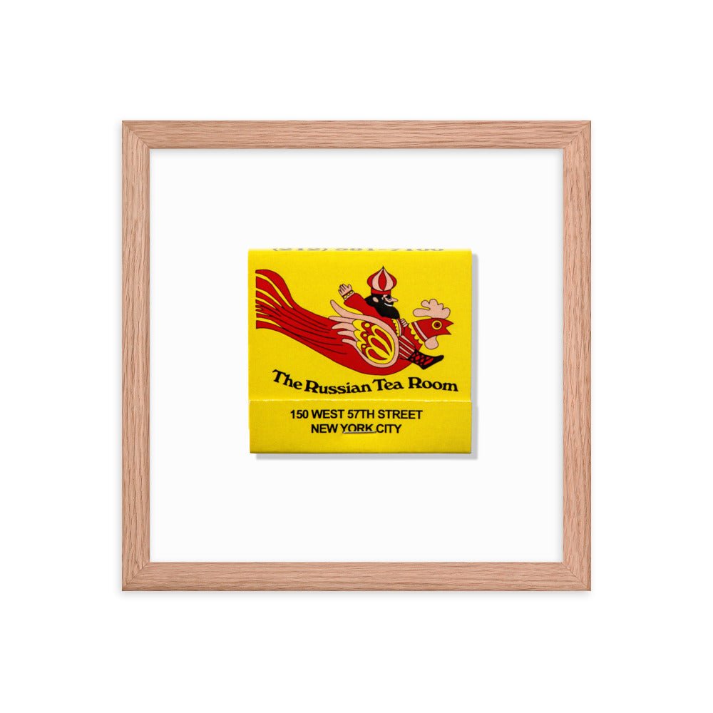 Russian Tea Room Framed Print - Liza Pruitt