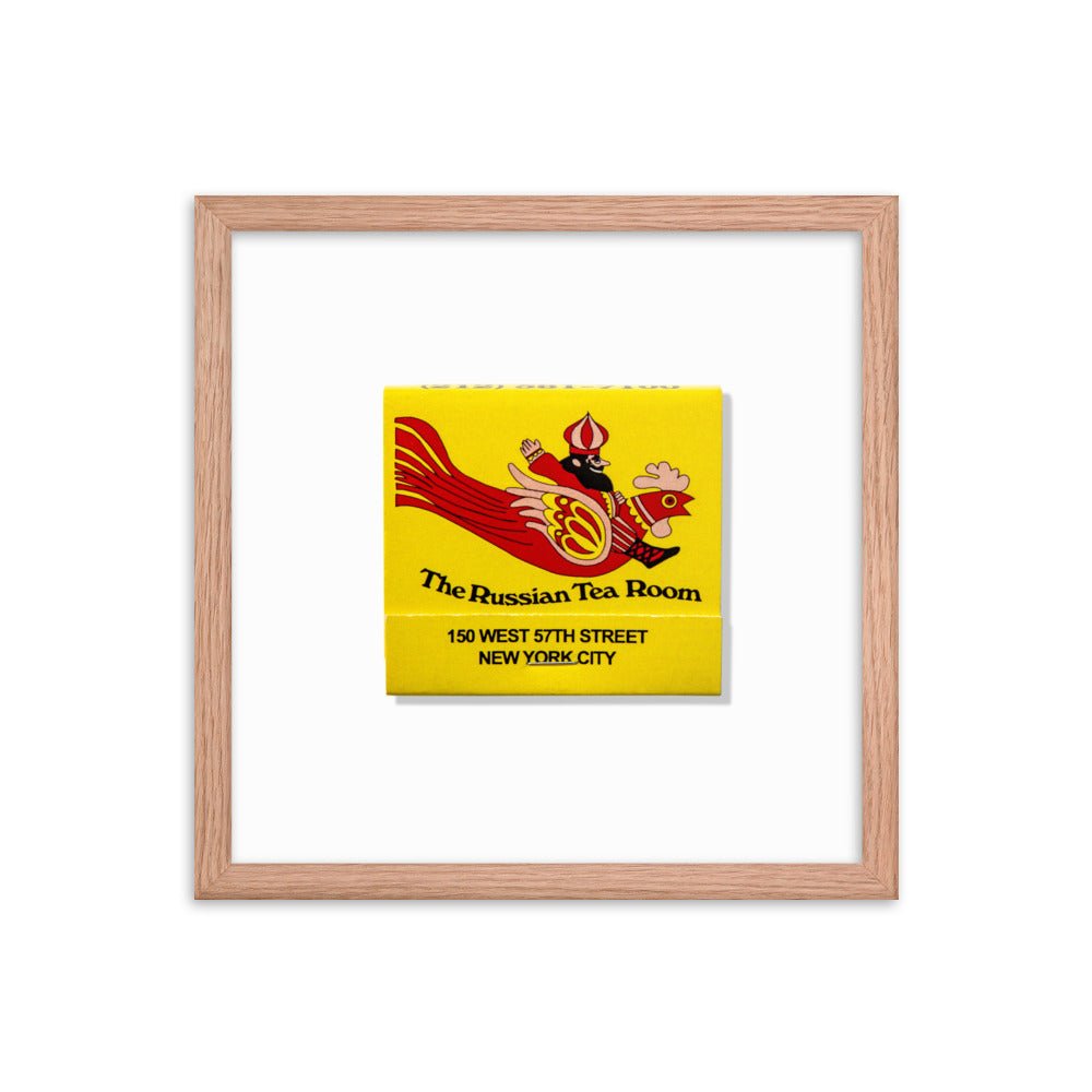 Russian Tea Room Framed Print - Liza Pruitt