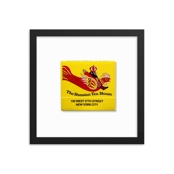 Russian Tea Room Framed Print - Liza Pruitt