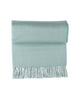 Sage 100% Baby Alpaca Throw Blanket - Sea Glass - Liza Pruitt