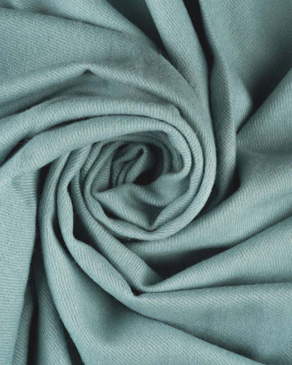 Sage 100% Baby Alpaca Throw Blanket - Sea Glass - Liza Pruitt