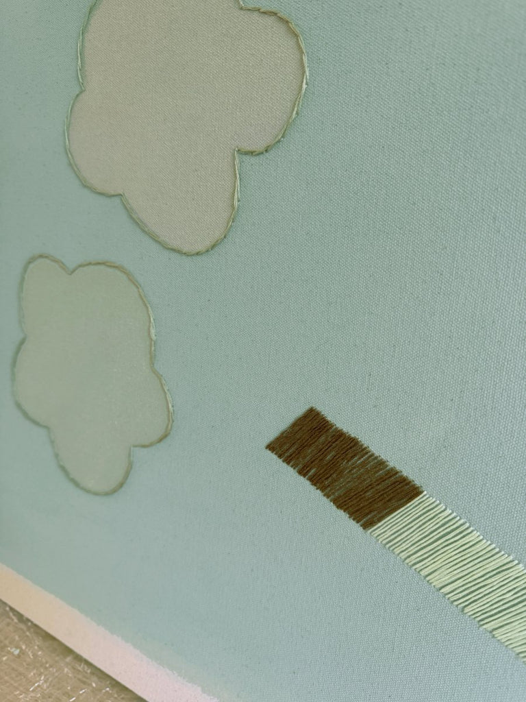 Sage Garden Confetti | 30" h x 24" w - Liza Pruitt