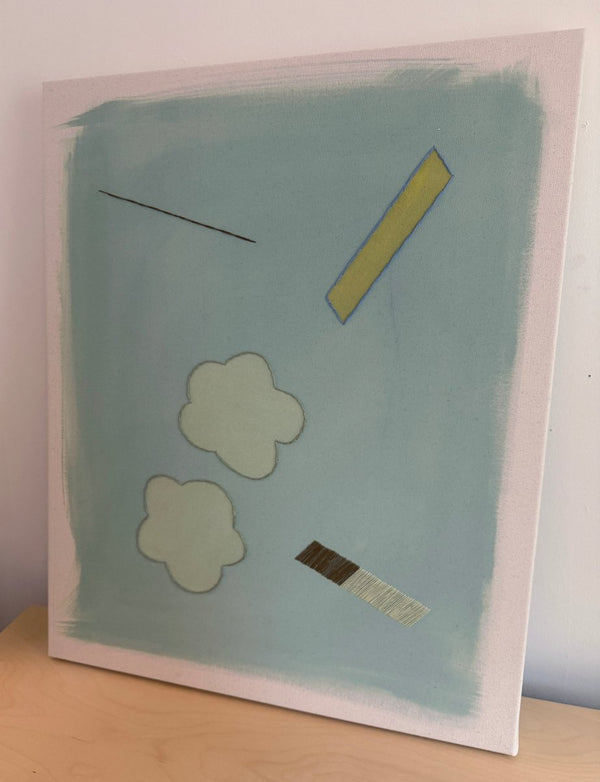 Sage Garden Confetti | 30" h x 24" w - Liza Pruitt