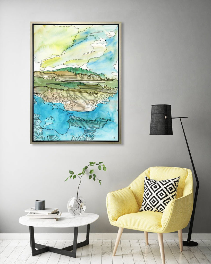 Salt and Sky - Open Edition Canvas Print - Liza Pruitt