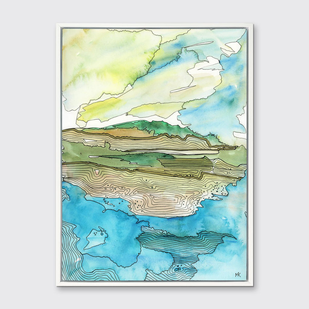 Salt and Sky - Open Edition Canvas Print - Liza Pruitt