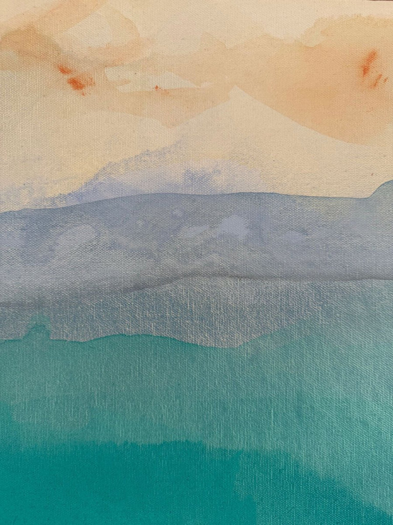 Sand Between My Toes | 30" h x 40” w | Framed - Liza Pruitt