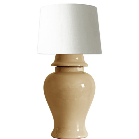 Sand Ginger Jar Lamp - Liza Pruitt