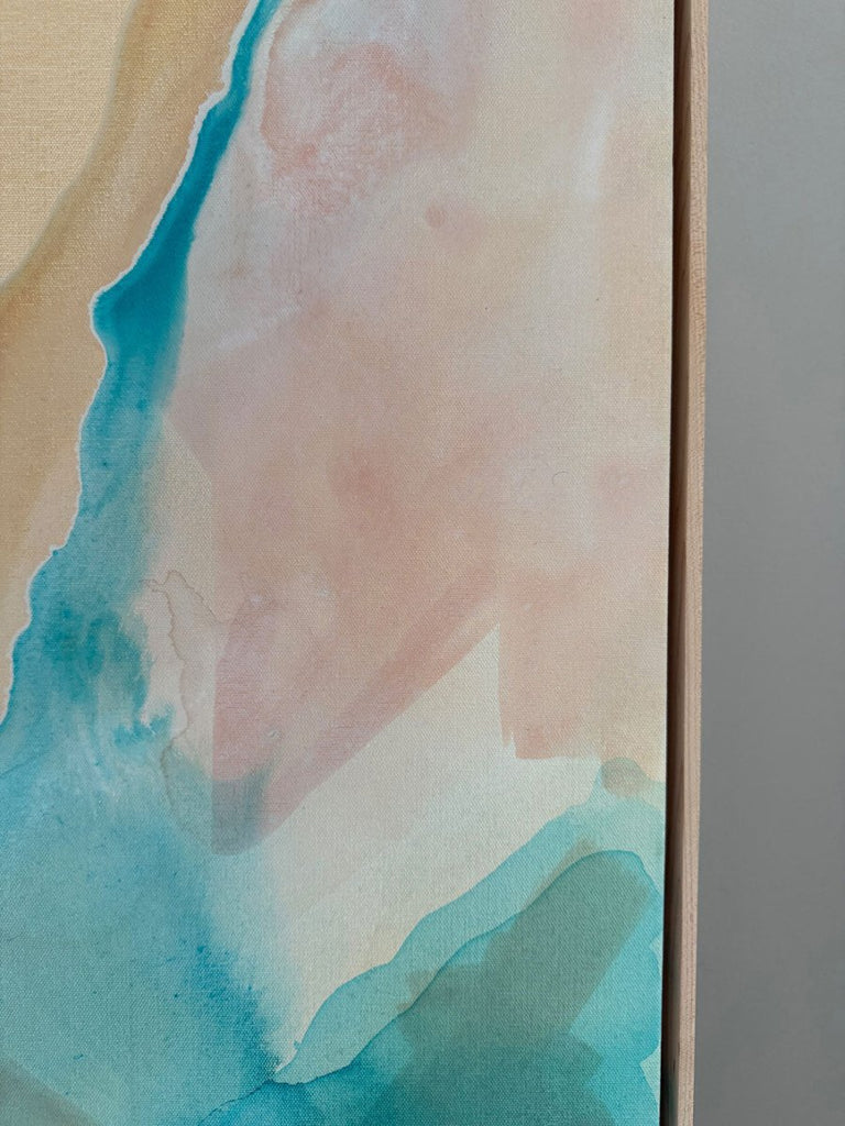 Sandbar Daydreams | 40" h x 30” w | Framed - Liza Pruitt