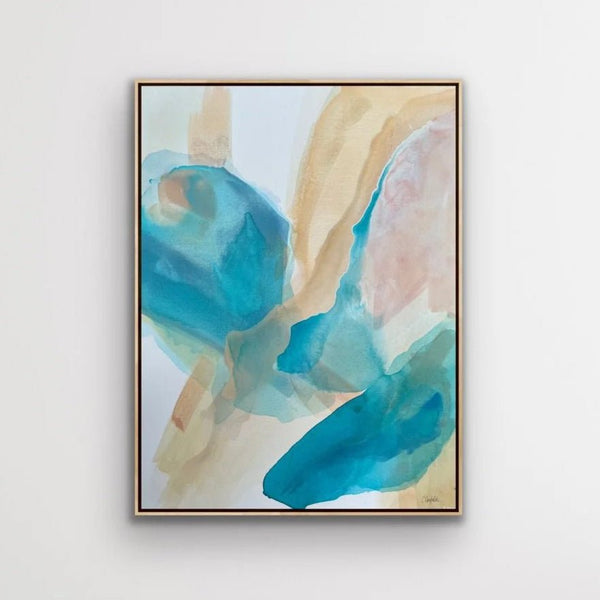 Sandbar Daydreams | 40" h x 30” w | Framed - Liza Pruitt