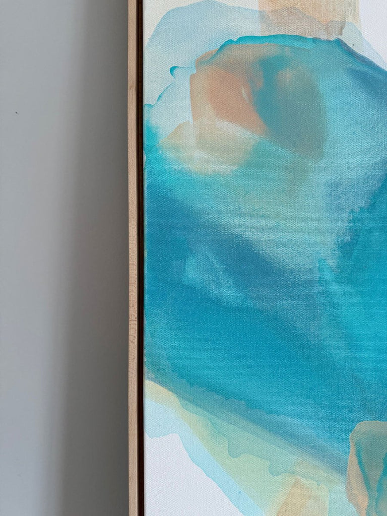 Sandbar Daydreams | 40" h x 30” w | Framed - Liza Pruitt