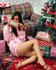 Santa Baby Mini Needlepoint Pillow - Liza Pruitt
